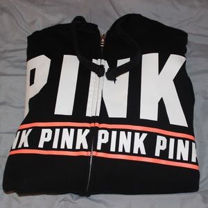 Pink hoodie